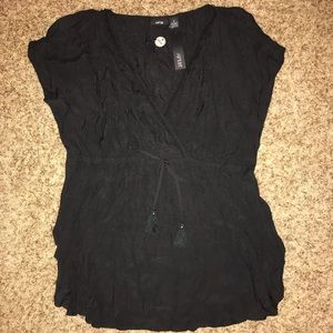 Apt. 9 Swim Cover Black NWT Medium